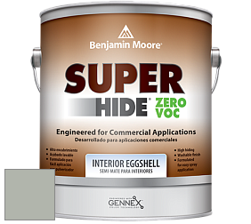 Benjamin Moore 357 Super Hide Zero Voc Interior Eggshell краска цвет 2138-50 Misted Green
