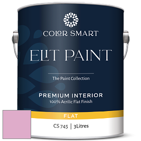 COLOR SMART CS 745 ELIT PAINT глубокоматовая моющаяся краска цвет 2078-50 Pink Begonia