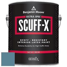 Benjamin Moore 486 Ultra Spec SCUFF-X Interior Satin Finish краска цвет AF-525 