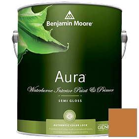 Краска Aura Waterborne Interior Semi-gloss Finish (528) цвет 2156-20 Pumpkin Blush