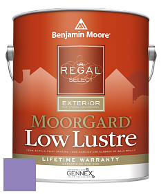Benjamin Moore W103 Regal Select Exterior Paint-MoorGard Low Lustre Finish краска цвет 2071-40 Crocus Petal Purple