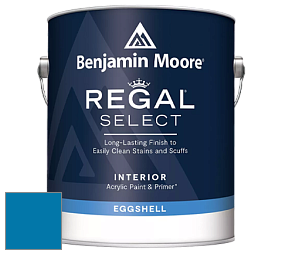 Benjamin Moore 549 Regal Select Waterborne Interior Eggshell Finish краска цвет 791 Paddington Blue