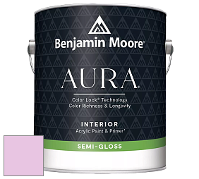 Benjamin Moore Aura 528 Waterborne Interior Semi-gloss Finish краска цвет 2076-60 Dog's Ear