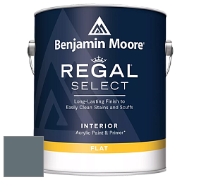 Benjamin Moore 547 Regal Select Waterborne Interior Flat Finish краска цвет NCS S 6010-B10G 