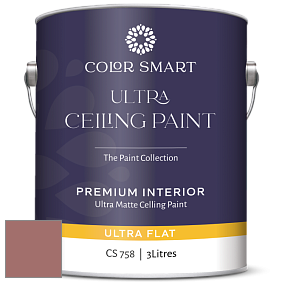 COLOR SMART CS 758 ULTRA CEILING PAINT ультраматовая краска цвет 2092-40 Texas Rose