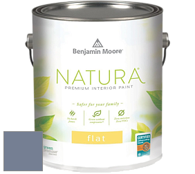 Benjamin Moore 512 Natura Interior Flat Finish матовая краска цвет AF-580 