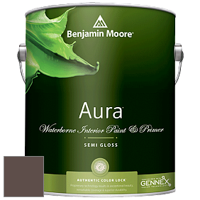 Benjamin Moore Aura 528 Waterborne Interior Semi-gloss Finish краска цвет AF-175 