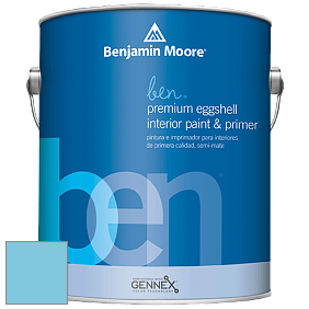 Benjamin Moore Ben W626 Premium Interior Latex Eggshell краска цвет 2059-50 Pool Party