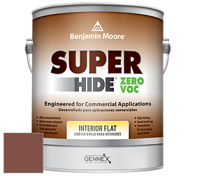 Benjamin Moore 355 Super Hide Zero Voc Interior Flat краска цвет 2094-20 Copper Mine