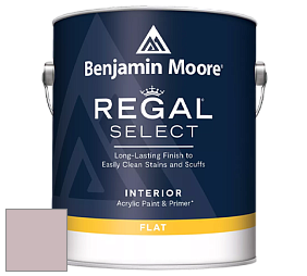 Benjamin Moore 547 Regal Select Waterborne Interior Flat Finish краска цвет 1249 Homespun Charm