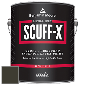 Benjamin Moore 486 Ultra Spec SCUFF-X Interior Satin Finish краска цвет RAL 6022 