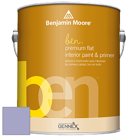 Benjamin Moore Ben W625 Premium Interior Latex Flat краска цвет NCS S 2030-R60B 
