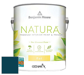 Benjamin Moore 514 Natura Interior Semi-Gloss Finish краска цвет RAL 5020 