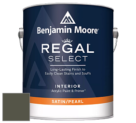 Benjamin Moore 550 Regal Select Waterborne Interior Pearl Finish краска цвет RAL 7013 