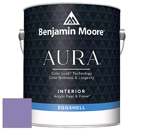 Benjamin Moore Aura 524 Waterborne Interior Eggshell Finish краска цвет 1398 Charmed Violet