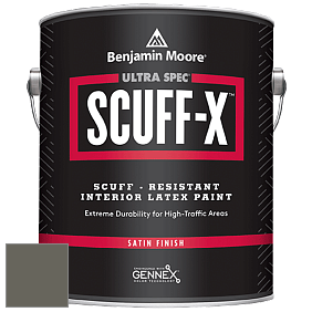 Benjamin Moore 486 Ultra Spec SCUFF-X Interior Satin Finish краска цвет NCS S 7005-G80Y 