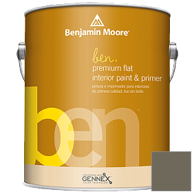 Краска Ben Premium Interior Latex Flat (W625) цвет 1561 Castle Peak Gray