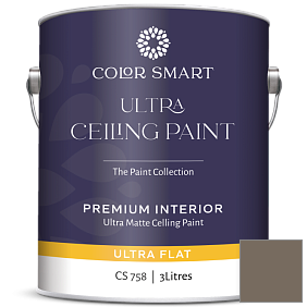 Краска COLOR SMART CS 758 ULTRA CEILING PAINT ультраматовая краска цвет 1554 Dash of Pepper