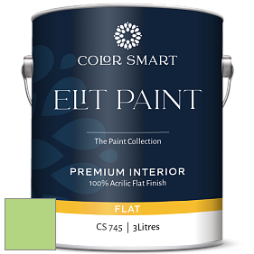 COLOR SMART CS 745 ELIT PAINT глубокоматовая моющаяся краска цвет NCS S 0550-G30Y 