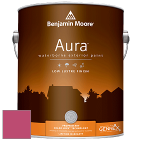 Benjamin Moore Aura 634 Waterborne Exterior Low Lustre Finish краска цвет 2086-30 Rosy Blush