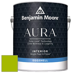 Benjamin Moore Aura 524 Waterborne Interior Eggshell Finish краска цвет 2026-10 Lime Green