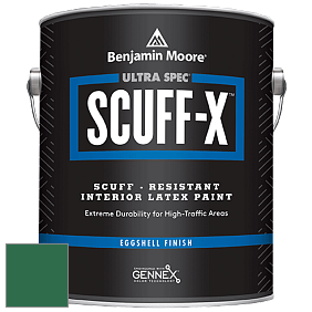 Benjamin Moore 485 Ultra Spec SCUFF-X Interior Eggshell Finish краска цвет 2039-10 Deep Green