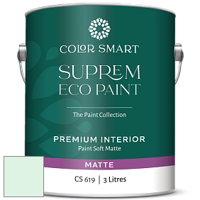COLOR SMART CS 619 SUPREM ECO PAINT матовая краска цвет 2037-70 Fresh Mint