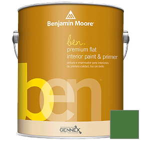 Краска Ben Premium Interior Latex Flat (W625) цвет 2034-10 Clover Green