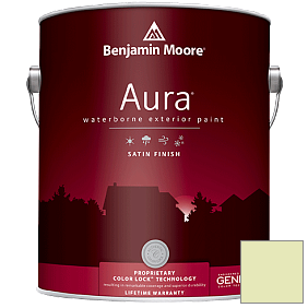Краска Aura Waterborne Exterior Satin Finish (631) цвет 415 Riverdale Green