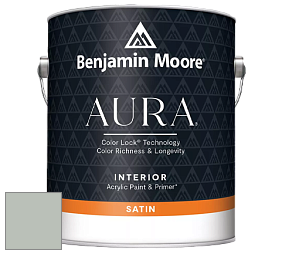 Benjamin Moore Aura 526 Waterborne Interior Satin Finish покрытие цвет AF-490 