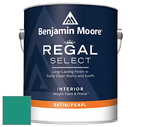 Benjamin Moore 550 Regal Select Waterborne Interior Pearl Finish краска цвет NCS S 3050-B80G 