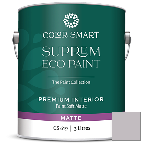 Краска COLOR SMART CS 619 SUPREM ECO PAINT матовая краска цвет 1445 Piano Concerto