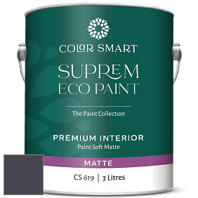 COLOR SMART CS 619 SUPREM ECO PAINT матовая краска цвет 2069-10 Deep Mulberry