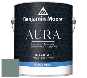 Benjamin Moore Aura 524 Waterborne Interior Eggshell Finish краска цвет NCS S 5010-B70G 