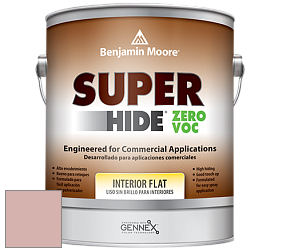 Benjamin Moore 355 Super Hide Zero Voc Interior Flat краска цвет 2094-50 Desert Rose