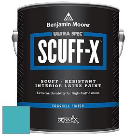 Benjamin Moore 485 Ultra Spec SCUFF-X Interior Eggshell Finish краска цвет 760 Baltimore Sky