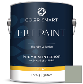 Краска COLOR SMART CS 745 ELIT PAINT глубокоматовая моющаяся краска цвет AF-470 