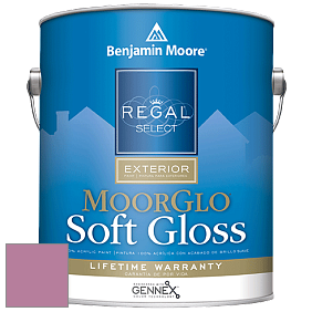Benjamin Moore W096 Regal Select Exterior Paint-Moor GloSoft Gloss Finish краска цвет 2083-40 Begonia