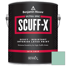 Краска Ultra Spec SCUFF-X Interior Satin Finish (486) цвет 620 Key Largo Green