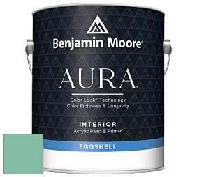Benjamin Moore Aura 524 Waterborne Interior Eggshell Finish краска цвет NCS S 2030-B90G 