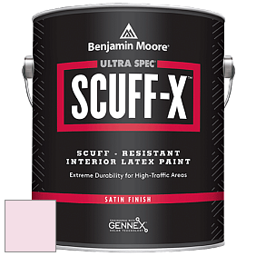 Benjamin Moore 486 Ultra Spec SCUFF-X Interior Satin Finish краска цвет 2086-70 50's Pink