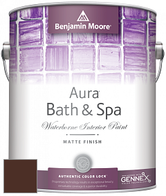 Benjamin Moore Aura 532 Bath & Spa Waterborne Interior Paint Matte Finish краска цвет RAL 8016 