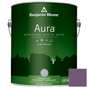 Краска Aura Waterborne Exterior Flat Finish (629) цвет 2073-30 Passion Plum