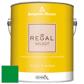 Benjamin Moore 547 Regal Select Waterborne Interior Flat Finish краска цвет RAL 6037 