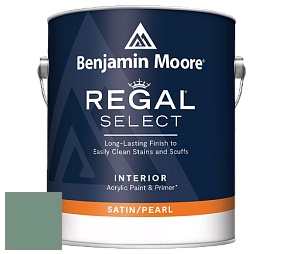Benjamin Moore 550 Regal Select Waterborne Interior Pearl Finish краска цвет NCS S 4020-G 