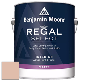 Benjamin Moore 548 IRegal Select Interior Paint - Matte краска цвет 1205 Apricot Beige