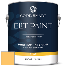 COLOR SMART CS 745 ELIT PAINT глубокоматовая моющаяся краска цвет 2018-40 Nacho Cheese