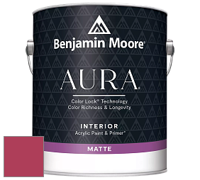 Benjamin Moore Aura 522 Interior Paint - Matte краска цвет 2086-20 Rose Parade