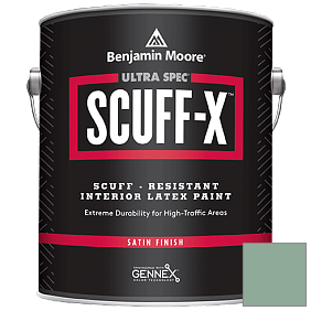 Краска Ultra Spec SCUFF-X Interior Satin Finish (486) цвет 634 Forest Valley Green