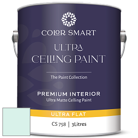 COLOR SMART CS 758 ULTRA CEILING PAINT ультраматовая краска цвет 2046-70 Light Mint